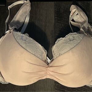 Adore Me Women’s Clairabelle Demi Bra - 38D - Bridal Blush